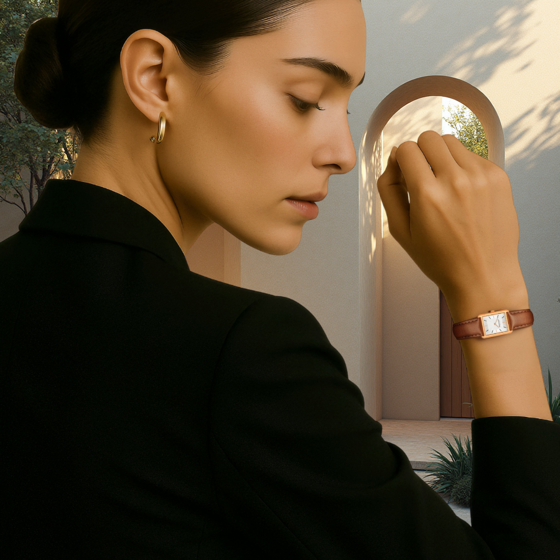 Reveuse Classique Rose Gold Tentant 26mm