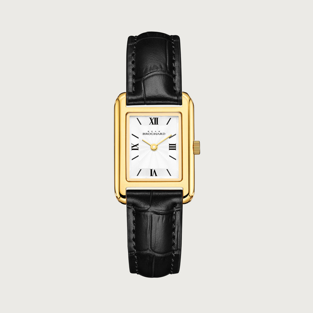 LUEUR CLASSIQUE GOLD 23MM WITH MYSTERIEUX STRAP