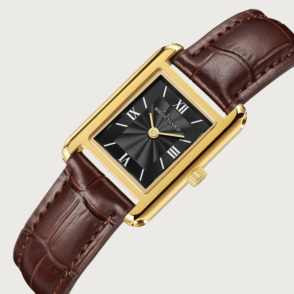 LUEUR CLASSIQUE GOLD 23MM WITH TENTANT STRAP
