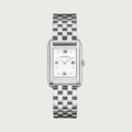 LUEUR CLASSIQUE ETOILES SILVER 23MM WITH CIEL SILVER