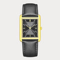 REVEUSE LEGENDE GOLD 23MM WITH SEDUISANT BLACK PLAIN