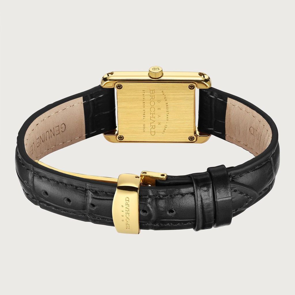 LUEUR CLASSIQUE GOLD 23MM WITH MYSTERIEUX STRAP