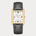 REVEUSE CLASSIQUE ROSE GOLD 23MM WITH SEDUISANT BLACK PLAIN
