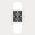 REVEUSE CLASSIQUE SILVER 23MM WITH ENSOLEILLE WHITE  CROCO