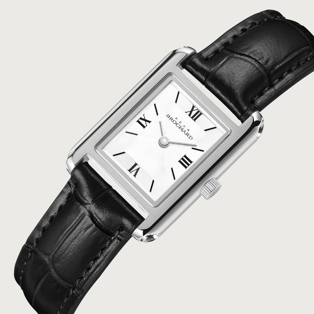 LUEUR CLASSIQUE SILVER 23MM WITH MYSTERIEUX STRAP