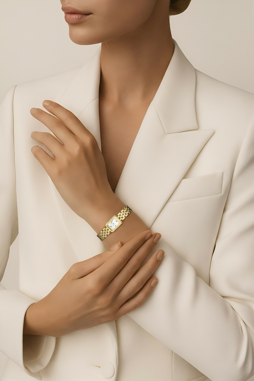 Lueur Classique Gold Ciel 23mm wrist shot