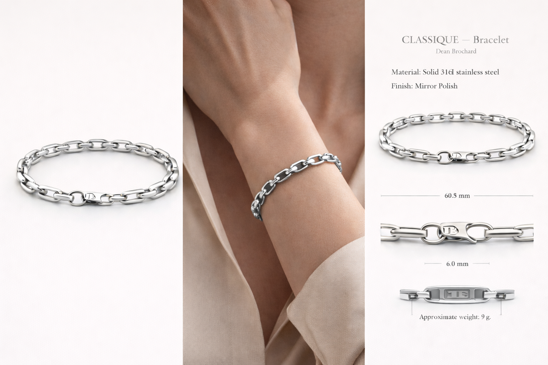 CLASSIQUE Chain Bracelet - Stainless Steel