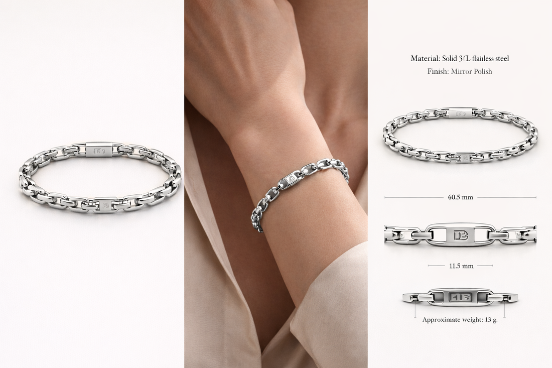 LÉGENDE Chain Bracelet - Stainless Steel