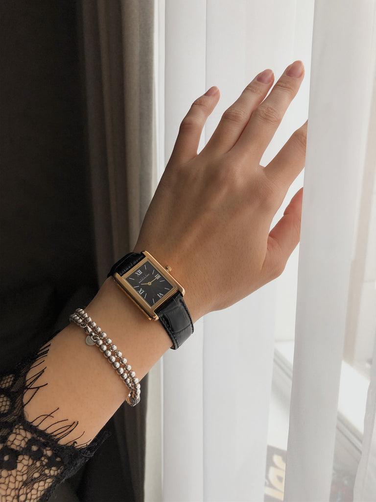 LUEUR CLASSIQUE GOLD 26MM WITH MYSTERIEUX STRAP