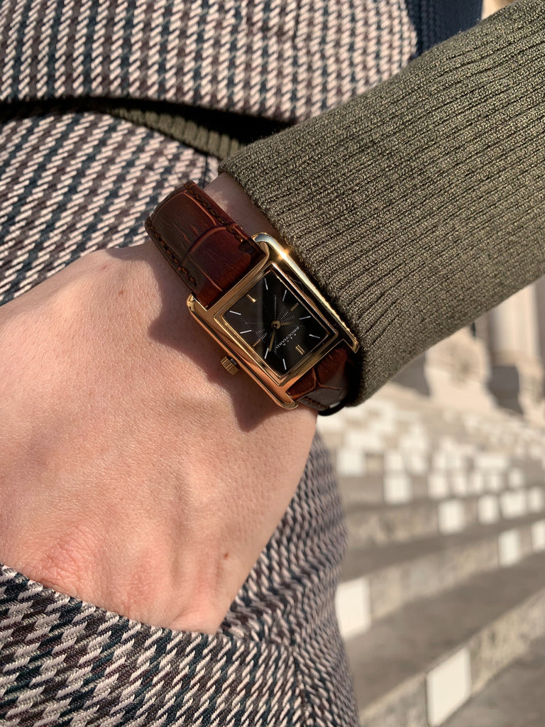 LUEUR LEGENDE GOLD 26MM WITH TENTANT STRAP