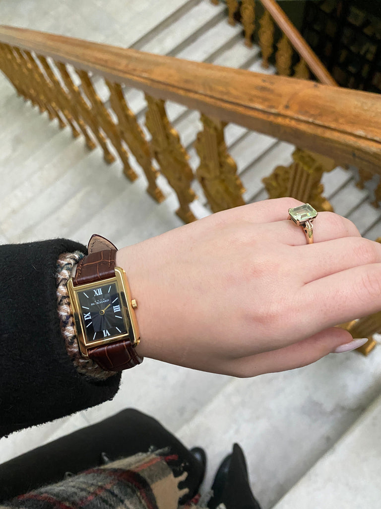 LUEUR CLASSIQUE GOLD 26MM WITH TENTANT STRAP