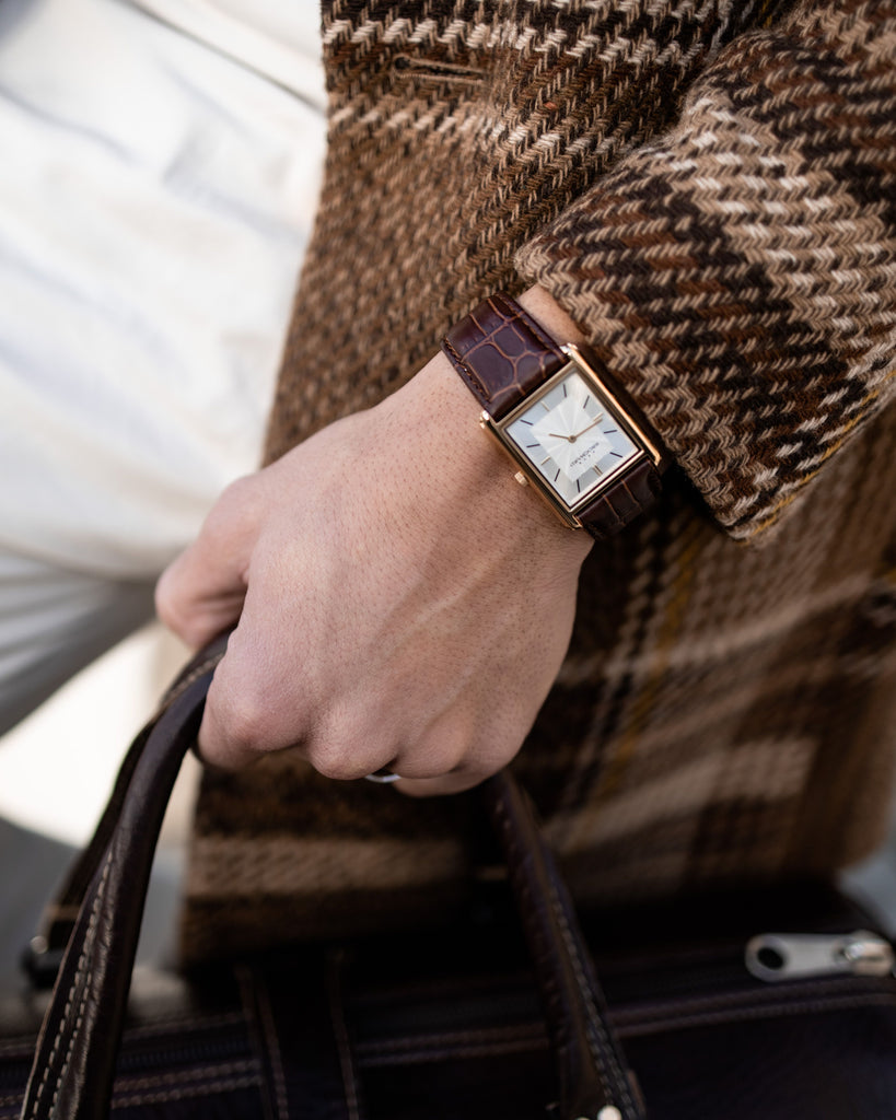 LUEUR LEGENDE GOLD 31MM WITH TENTANT STRAP