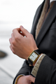 LUEUR CLASSIQUE GOLD 31MM WITH MYSTERIEUX STRAP