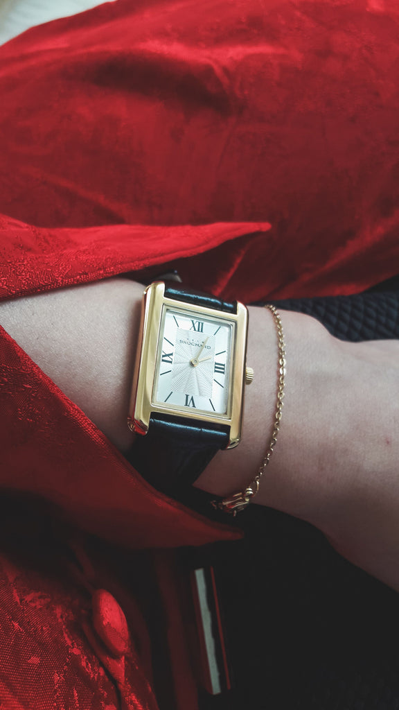 LUEUR CLASSIQUE GOLD 26MM WITH MYSTERIEUX STRAP