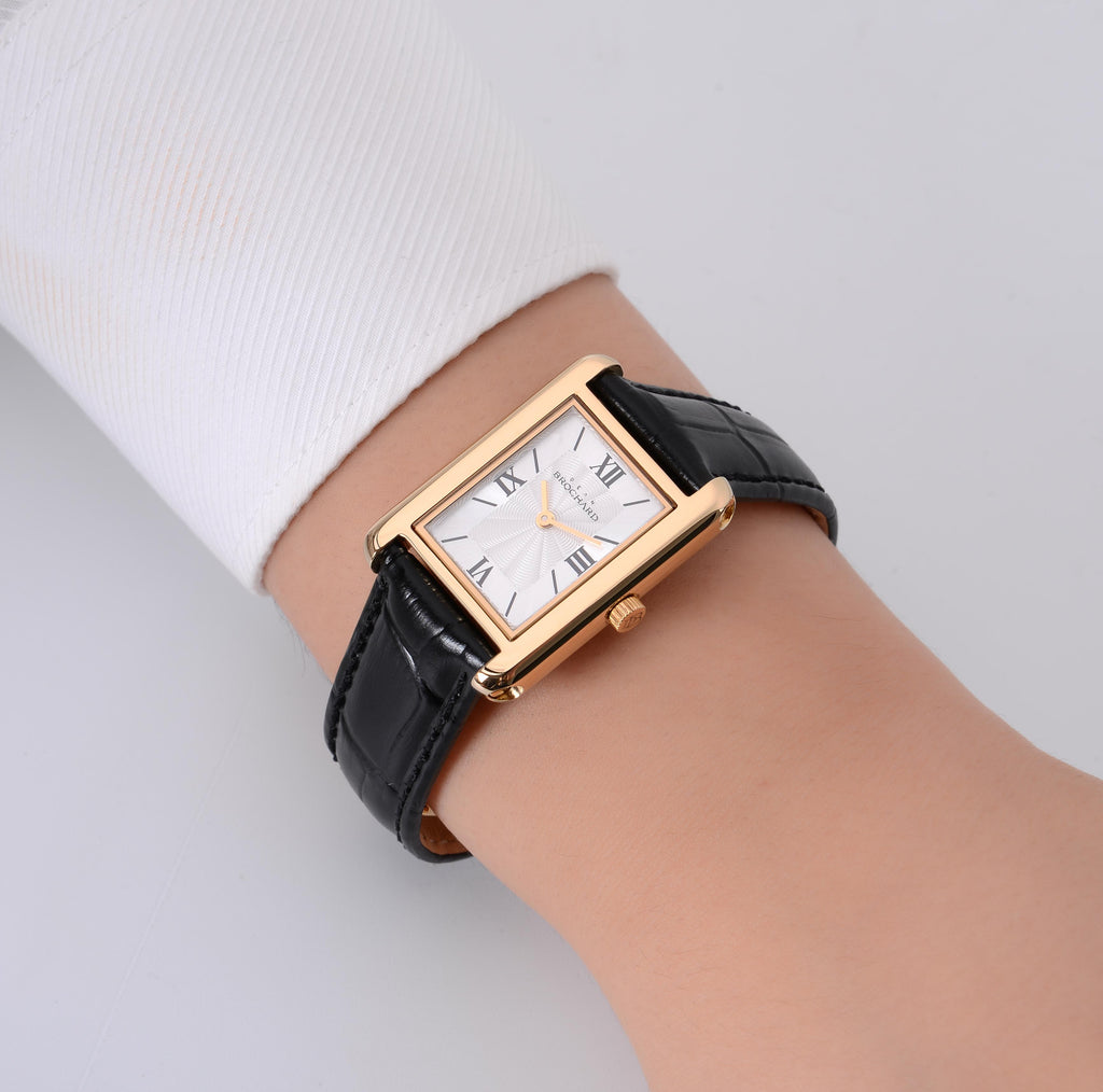 LUEUR CLASSIQUE GOLD 26MM WITH MYSTERIEUX STRAP